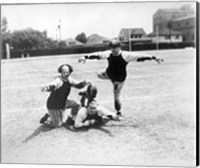 Framed Three Stooges, football