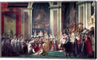 Framed Consecration of the Emperor Napoleon II