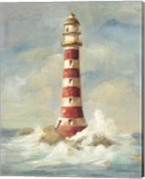 Framed 'Lighthouse II' border=