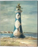 Framed 'Lighthouse IV' border=