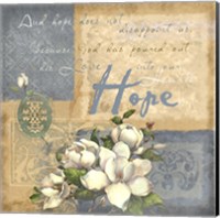 Framed 'Hope' border=