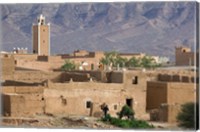 Framed Traditional Houses Outside Zagora, Draa Valley, Morocco