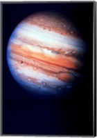 Framed Close-up of Jupiter in space