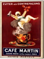 Framed Cafe Martin