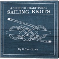 Framed 'Vintage Sailing Knots VII' border=