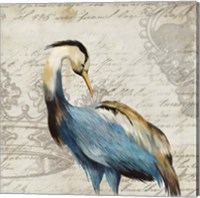 Framed 'Heron I' border=