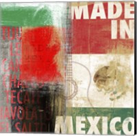 Framed 'Mexico' border=