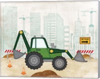 Framed 'Backhoe' border=