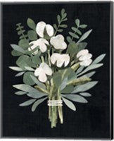 Framed 'Cut Paper Bouquet II' border=