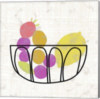 Framed 'Fruitilicious II' border=