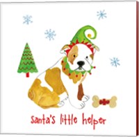 Framed 'Christmas Critters I' border=