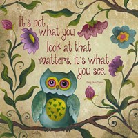 Framed 'I Owl You I' border=