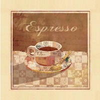 Framed 'Espresso' border=