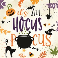 Framed 'It's All Hocus Pocus' border=