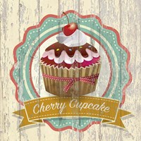 Framed 'Cherry Cupcake' border=