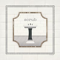 Framed 'Sink Scrub' border=