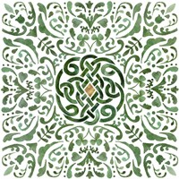 Framed 'Celtic Knot IV' border=