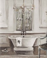 Framed 'Classical Bath III Gray' border=