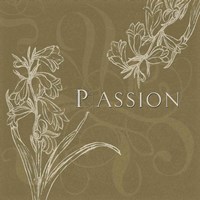 Framed 'Passion' border=