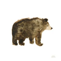 Framed 'Woodland Whimsy Bear' border=