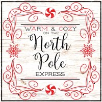 Framed 'North Peppermint Pole I' border=