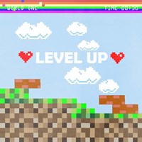 Framed 'Level Up I' border=