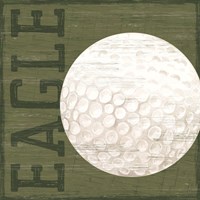 Framed 'Golf Days X-Eagle' border=