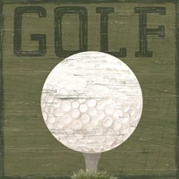 Framed 'Golf Days XI-Golf' border=