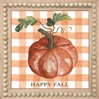 Framed 'Happy Fall' border=