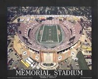 Framed Memorial Stadium, 1St Ravens Game - Balt