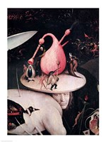 Framed Garden of Earthly Delights: Hell, right side of triptych, c.1500