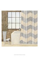 Framed Patterned Bath II