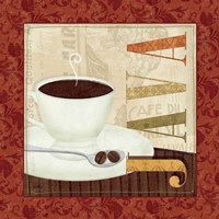 Framed 'Coffee Cup I' border=