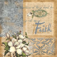 Framed 'Faith' border=