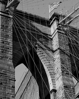 Framed 'Bridges of NYC III' border=