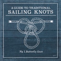 Framed 'Vintage Sailing Knots II' border=