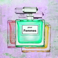 Framed 'Pour Femmes II' border=