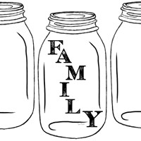 Framed 'Family' border=