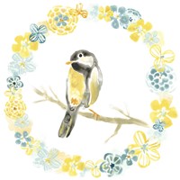 Framed 'Solo Songbird II' border=