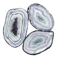 Framed 'Geode Gems II' border=