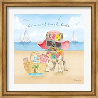 Framed 'Summer Paws IV' border=