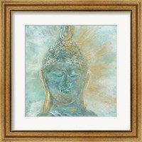 Framed 'Buddha Bright II' border=