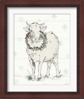 Framed 'Modern Farmhouse X Christmas' border=