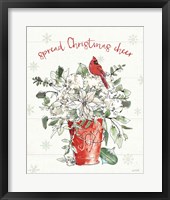 Framed 'Modern Farmhouse V Christmas' border=