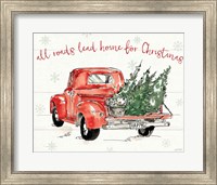 Framed 'Modern Farmhouse IX Christmas' border=