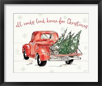 Modern Farmhouse IX Christmas Framed Print