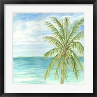 Refreshing Coastal Breeze II Framed Print