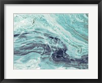 Framed Aqua Mineral