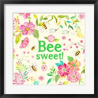 Framed Bee Sweet