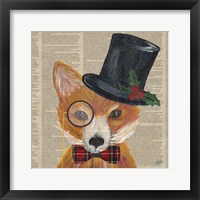 Holiday Animals III Framed Print